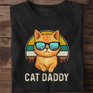 Cat Daddy Funny Cat Dad T-Shirt