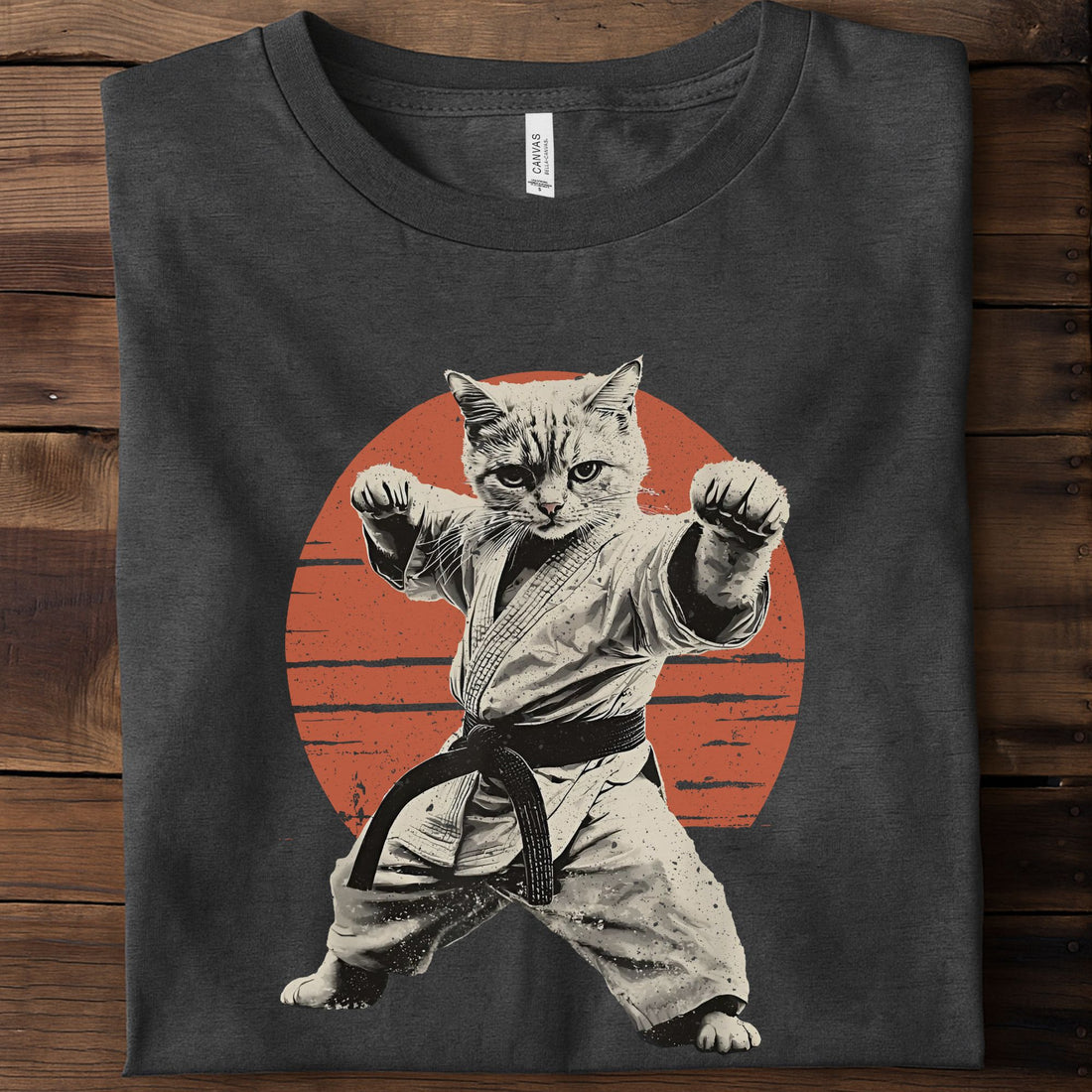 Cat Judo Unisex Premium Bella Canvas 3001 T-Shirt