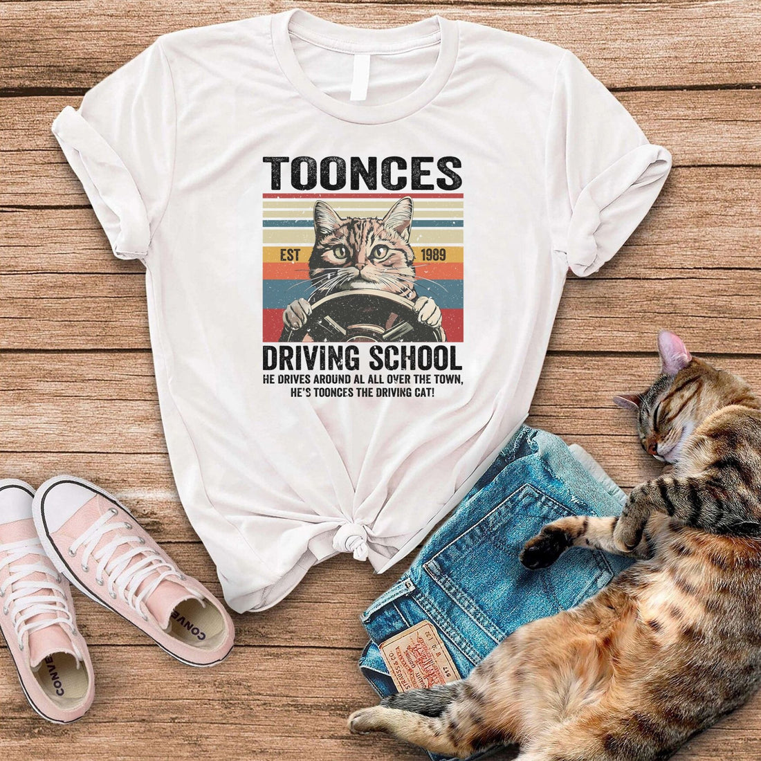 Toonces Driving School Est. 1989 T-Shirt