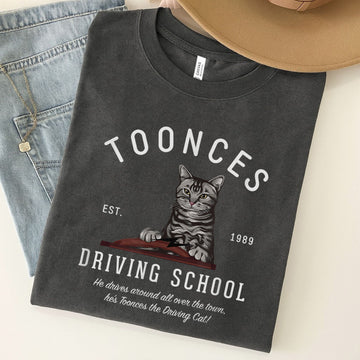 Toonces Driving School Est. 1989 Unisex Premium Bella Canvas 3001 T-Shirt