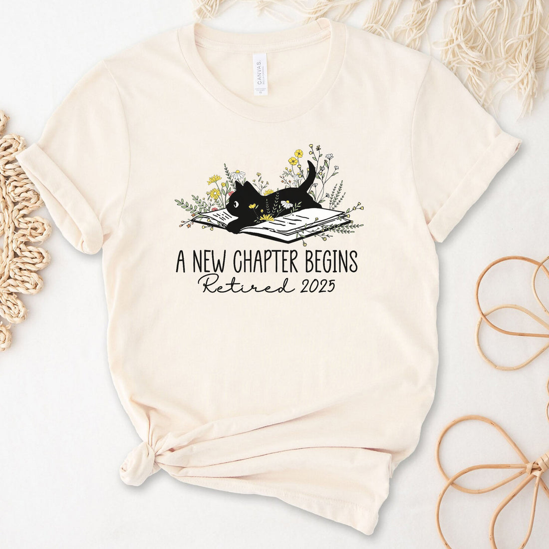 A New Chapter Begins Retired 2025 T-Shirt