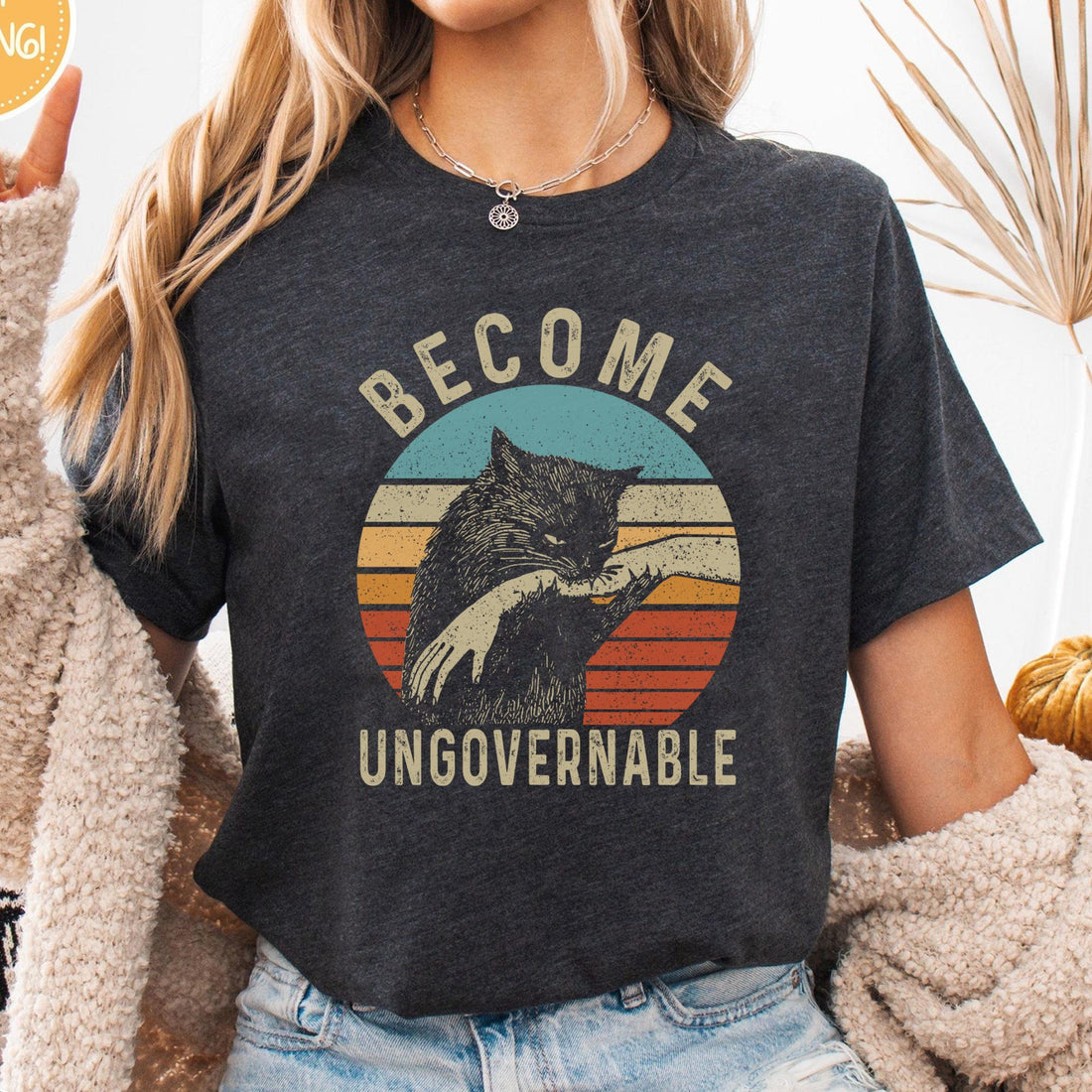 Become Ungovernable Unisex Premium Bella Canvas 3001 T-Shirt