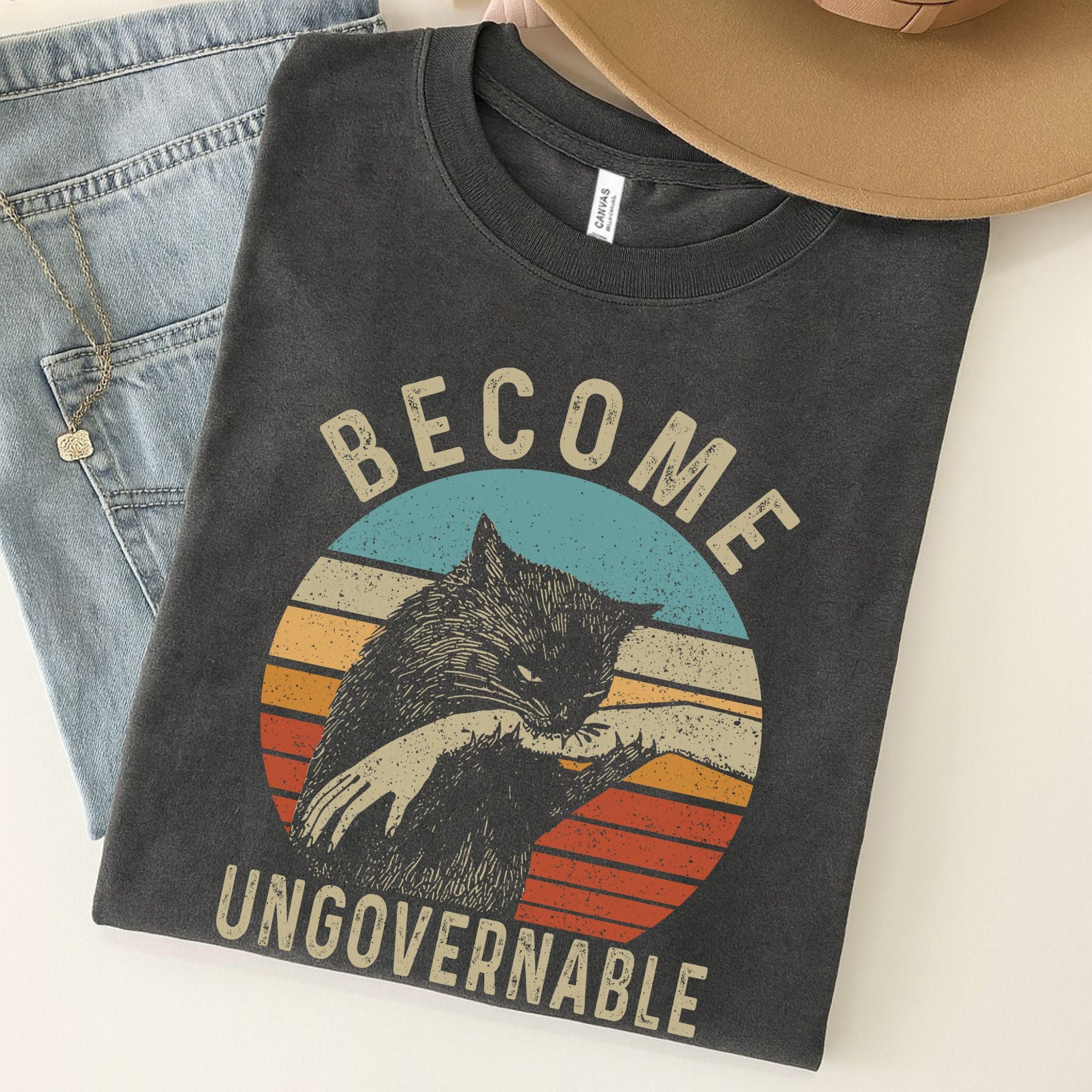 Become Ungovernable Unisex Premium Bella Canvas 3001 T-Shirt