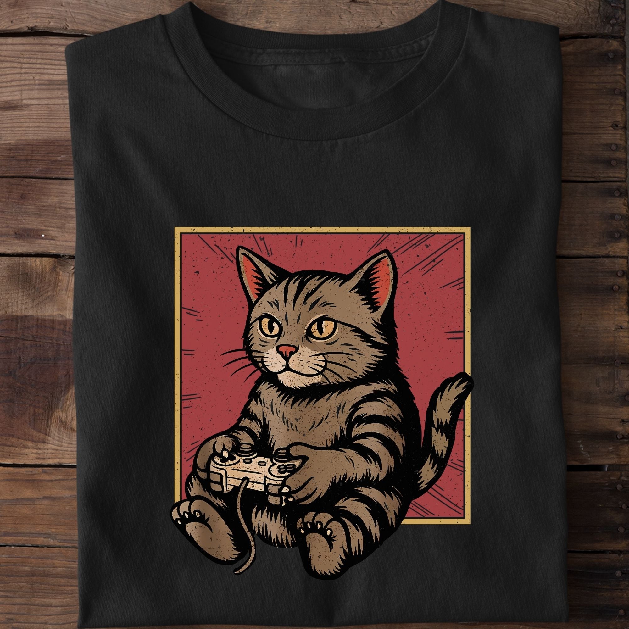 Gamer Cat  T-Shirt