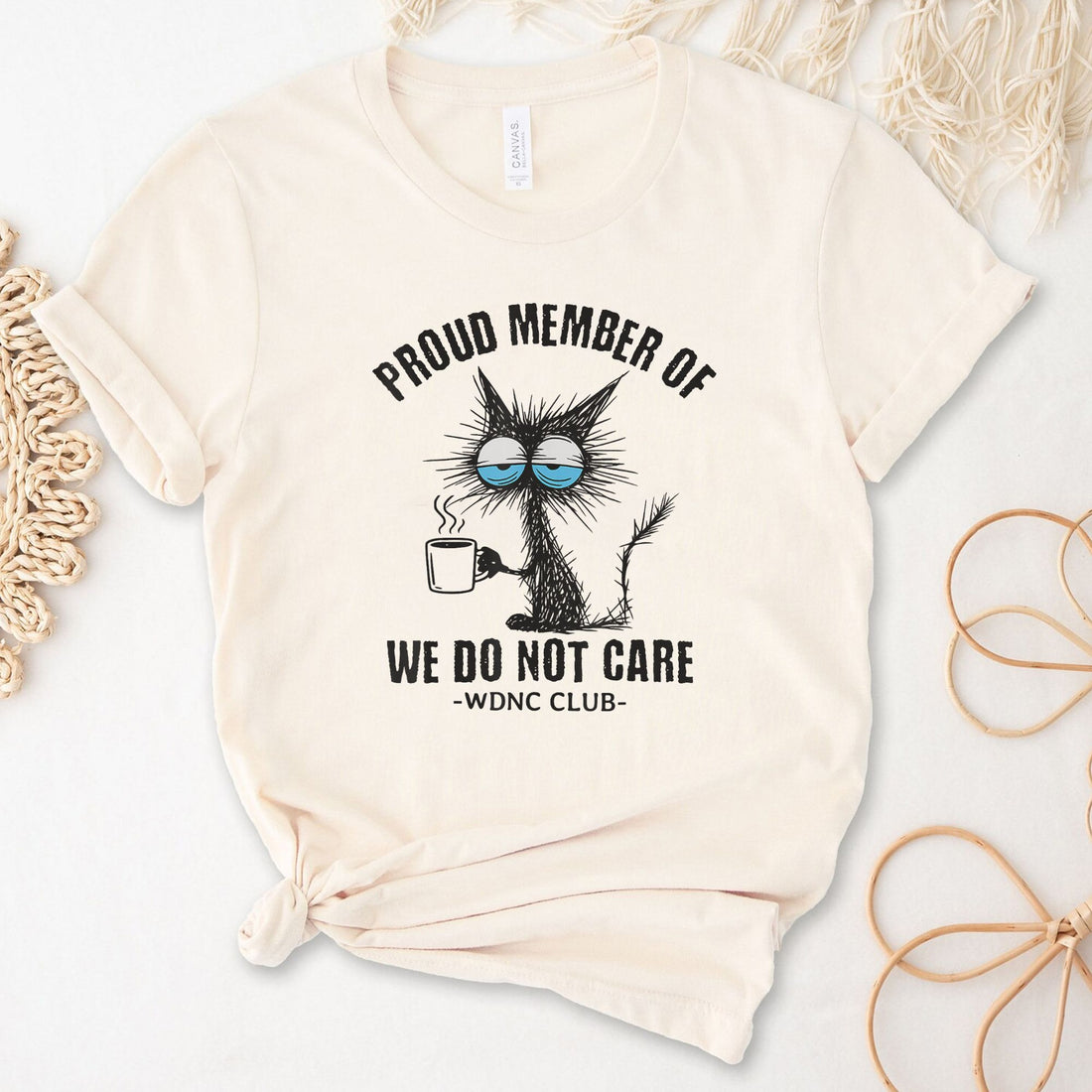 We Do Not Care Unisex Premium Bella Canvas 3001 T-Shirt
