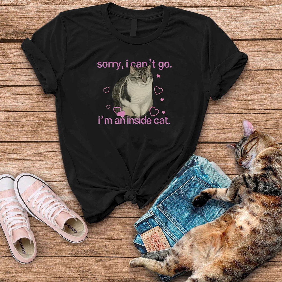 Sorry I Can’t Go I’m An Inside T-Shirt
