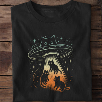Cat UFO Cat Lover T-Shirt