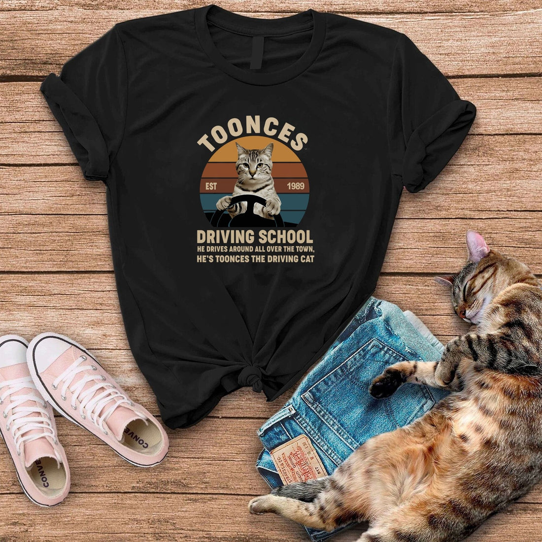 Toonces Driving School Est. 1989 T-Shirt