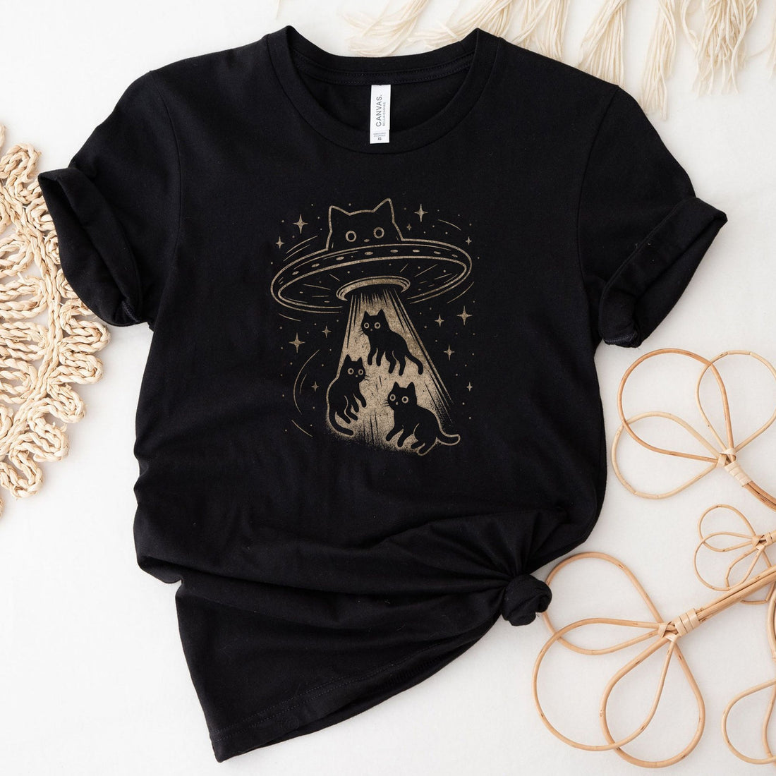 Cat UFO Cat Lover T-Shirt