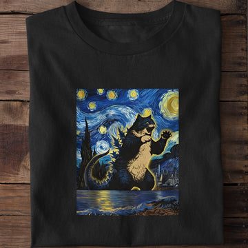 Funny Cat Art T-Shirt